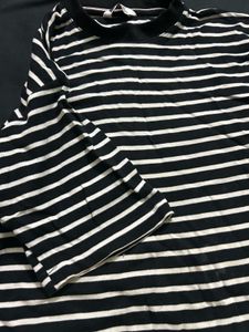 Classic Striped Polo T-Shirt