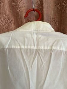 Classic White Button-Down Shirt
