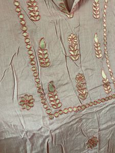 Pink Aakriti Kurta
