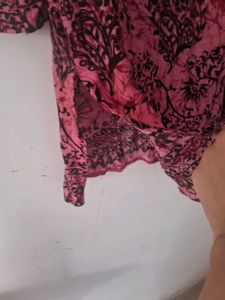 Thailand short kurta top soft cotton printed