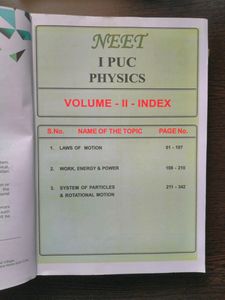 NEET PHYSICS MATERIAL (4 VOLUMES)