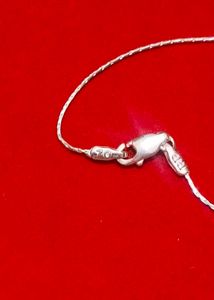 Babies pure silver chain
