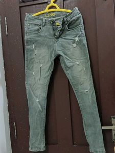 scratch jeans