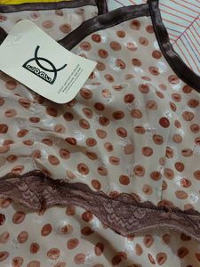 Elegant Polka Dot Cami Top