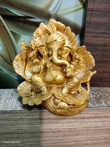 Golden Lord Ganesha Ganpati Idol