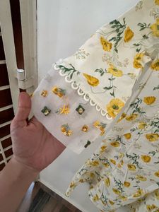 Floral Printed Kurta Set without dupatta