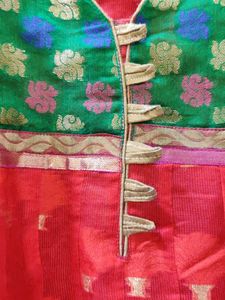 Sale brand new Plume anarkali zari woven upto XXL