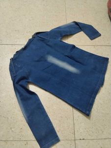 Chic Denim Blazer Jacket