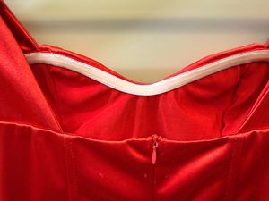 URBANIC Red Bodycon Mini Dress