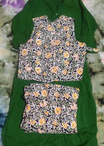 Kurta Pant Jaket Set