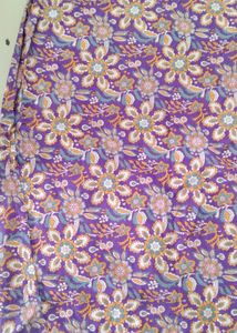 Purple Floral Kurta