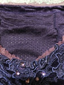Gothic Velvet Corset Top