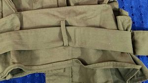 Olive Green Belted Crop Top