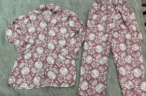 Floral Print Button-Up co-ord set