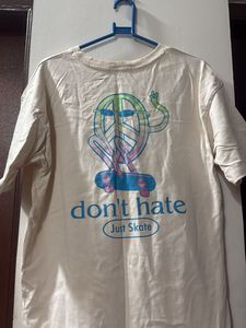 Cream Graphic T-Shirt