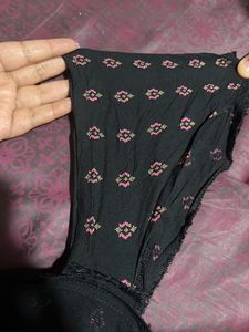 Avaasa Black Kurti