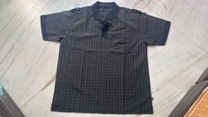 Men's Checked Polo T-Shirt