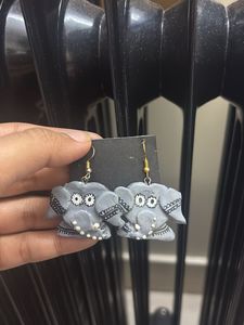Elephant Dangle Earrings