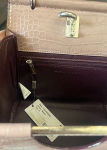 CHARLES &amp; KEITH Stylish Croc-Embossed Handbag