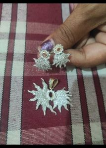 Sparkling Sunburst Jewelry Set