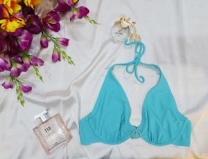 🇳🇿💫🎀Turquoise Halter Bikini Top