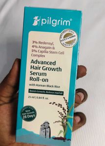 Pilgrim Hair Growth Serum Roll-on