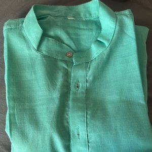 Men's Teal Kurta