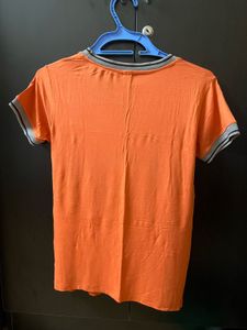 Orange Graphic Tee