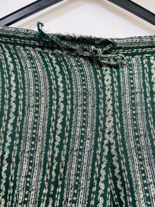 Elegant Green Embellished Kurta Set