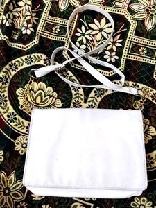 Chic White Crossbody Bag