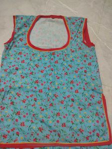 Blue Floral rajputi suit