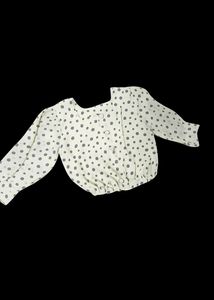 Cute Polka Dot Crop Top