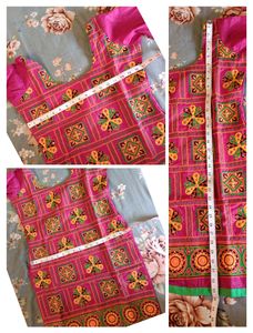 Pink green festival navratri Garba Dance patiala