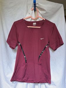 Maroon Athletic/Gym Tee