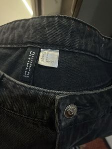 SALE H&amp;M Classic Black Denim Jeans