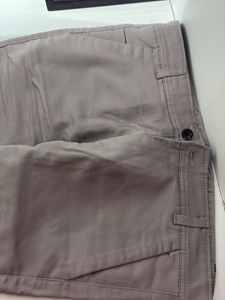 (BRAJ:983) Taupe Casual Pants