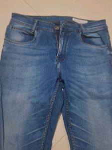Men's Blue Wash Denim Jeans