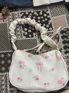 Cute floral shoulder bag