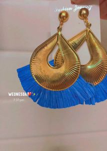 Stylish Tassel Drop Earrings