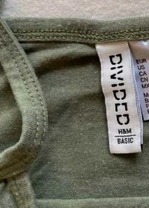 H&amp;M Basic Divided Tank Top Women's