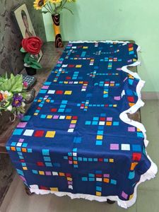 Blue Patterned Cloth Napkins (Set of 11)🆕💙🤍
