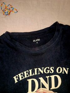 Navy Blue Graphic T-Shirt🩵