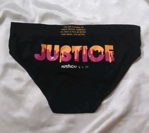Justice Sport Black Briefs