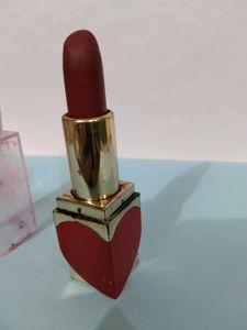 Matte Soft Color Lipstick - Red Heart Case
