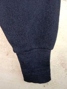 Oversized Navy Blue Cardigan Sweater