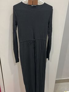 Zara Long Sleeve Maxi Dress