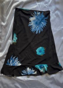 midi whimsical flowery skirt  Y2k vintage