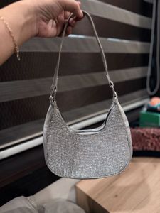 Sparkling Rhinestone Shoulder Bag