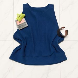 Bootcut blue Flared Pants with Top