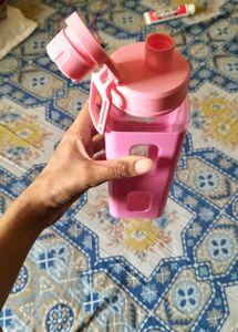 Trendy Pink Water Bottle